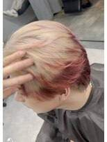 リベル(LIBER)&nbsp;八王子/八王子駅/裾カラー/ハイトーン/ダブルカラー/メンズ/眉毛