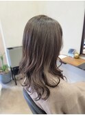 透明感ターコイズカラー
