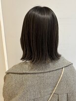 ネオリーブギンザ 銀座店(Neolive GINZA)&nbsp;ハイライト　切りっぱなしボブ　【銀座】福田