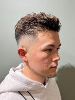 スタンドバーバー 柏(STAND BARBER)&nbsp;マッシュパーマ/ウルフ/アッシュブラック/カルマパーマ/柏/柏駅