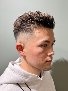 スタンドバーバー 柏(STAND BARBER) マッシュパーマ/ウルフ/アッシュブラック/カルマパーマ/柏/柏駅