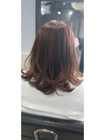 キューズ 津田沼(cue's) ハイライト×ピンクベージュ