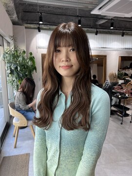 アドア 横浜(ADORE) 【ADORE横浜】ロングレイヤー×グレージュカラー