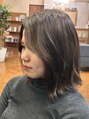 レイ(REi) 可愛い顔周り可愛いくびれボブ大好きです！外はねミディアム等！