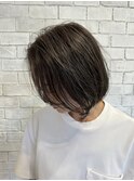〈白髪活かし対応〉極細ハイライト