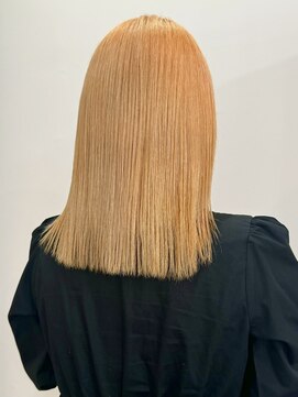 サクラ オモテサンドウ(SAKURA) ペールオレンジ/ハイトーン/ダブルカラー/表参道