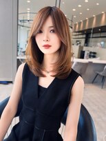 ロンド クラン 岡崎(Lond Clan)&nbsp;20代30代韓国風レイヤーワンカールミディアムヘア