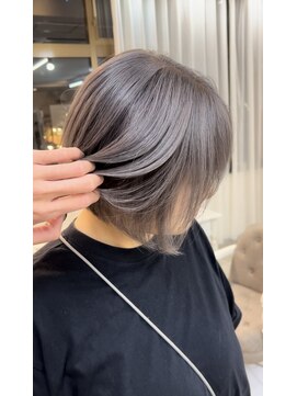 ブランチバイスリール(branch by suri-ru) シルバーボブ【野間望来】