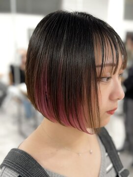 シアン 橋本店(Shian) ショートボブ　インナカラー