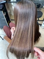 ストーリー 与野店(STORY:E)&nbsp;ブリーチなしの明るい白髪染め×ダメージレス縮毛矯正[与野]