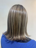 アズールサン 草加西口店(azule-sun)&nbsp;ハイライトカラー　ライトベージュ