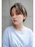 【GEEKS渋谷】アッシュグレージュ/春カラー/小顔/クールショート