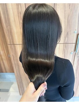 ガリカ 博多(Gallica) ブリーチなしダブルカラーでつくる艶カラー