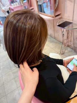 ミーネピンク 行徳店(Miene Pink) 美髪ケア*髪質改善*切りっぱなしボブ*美髪ケア【Pink】