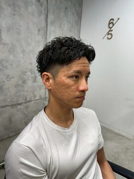 ゴブンノロク(GOBUN NO ROKU) 担当 浅野/メンズショートスパイラルパーマ