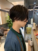 ゼンコー アオヤマ(ZENKO Aoyama)&nbsp;メンズカット波巻きパーマツイスパシャドウフェザー