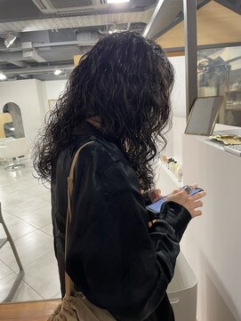 キーチェ 梅田中崎町(keych) レイヤーカット/ウェーブミディアム[中崎町/梅田駅］