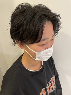 ジップ 緑店(zip) ふんわりパーマショート×20代おしゃれ感UP