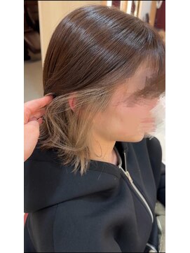 フェイス 伊勢原(FACE。) 透明感カラー/ブリーチなしWカラー/髪質改善/伊勢原