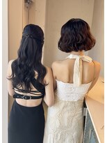 ティム(tim)&nbsp;結婚式ヘアセット/お呼ばれヘア/ゲストヘア/フレンチボブ