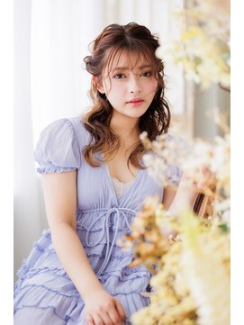 ヘアメイクサロン シャルメ(Hair Make Salon CHARMER) ゆるふわハーフツイン！