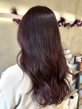 インプレッション(impression produced by LA’BO) 【札幌/impression佐藤】深みのある艶やかなピンクバイオレット