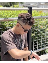 刈部倶楽舞&nbsp;宮城リョータ/フェード/アップバンク/メンズパーマ