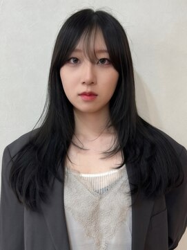 ダイアモンドリリーキートス(Diamond Lily kiitos) 黒髪カタログ/クラゲヘアー/オリーブグレー/一宮