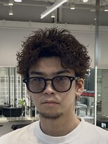 フィフス 渋谷(fifth)&nbsp;渋谷スパイキーパーマスパイキーショート大人ビジネスツイスト