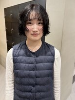 ヘアー アイス ルーチェ(HAIR ICI LUCE)&nbsp;ミニボブパーマ/レイヤーカット/上田