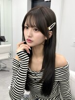 セラン 表参道(Celan)&nbsp;グレージュ　縮毛矯正　髪質改善　前髪縮毛矯正