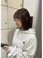 ヘアアンドメイク シークネクスト(HAIR&MAKE SeeK NEXT) ピンクブラウン