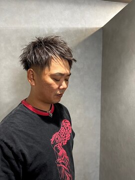 リノ 金山(Rino) カルマパーマ/ベリーショート/ダークアッシュ/ニュアンスパーマ