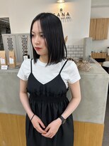 サナ(SANA) 顔周りカット/縮毛矯正/髪質改善/ボブカット