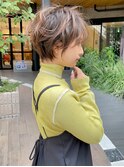 【川原拓也】パーマ風ショート