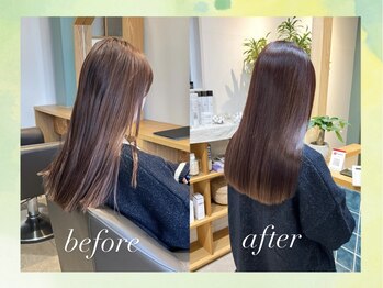 リコア 北花田(Likoa)の写真/【潤艶美髪No1】プレミアム髪質改善　￥19250→￥15400「周りから褒められました！」片道1時間の顧客多数！