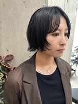 ラニヘアサロン(lani hair salon) レイヤーボブ/黒髪ボブ