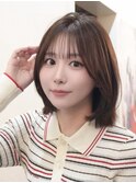 【yuuka】レイヤーカット 透明感カラー似合わせカット前髪