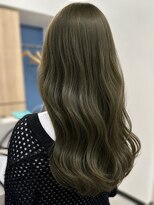 ルノヘアー(Lunohair)&nbsp;髪質改善×オリーブカラー/似合わせレイヤーカット/秋カラー