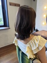 エルサフィロ キタハマ(el zafiro kitahama)&nbsp;20×30×40代×透明感×ミディアム×髪質改善×くびれヘアー