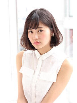 ガーデン ムサシコスギ(GARDEN MUSASHIKOSUGI) フェミニン/上品さが魅力のつや髪ボブ/髪質改善/黒髪カタログ