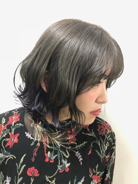 コレット ヘアー 大通(Colette hair) ☆裾カラーパープル☆