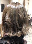 【SHOGO color】外ハネBOB×ベージュ♪【上大岡/Afinar】