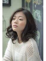 ヘアーミューズ リベロ(hair muse Livero) 【Livero】ゆるふわパーマ×黒髪 1