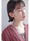 【首元すっきり・お顔立ち引き締め】大人の艶ミニボブ/千歳烏山