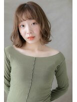 カバーヘア イヴ 戸頭店(COVER HAIR EVE) ペールベージュ外国人風AラインボブウルフY戸頭20代30代40代