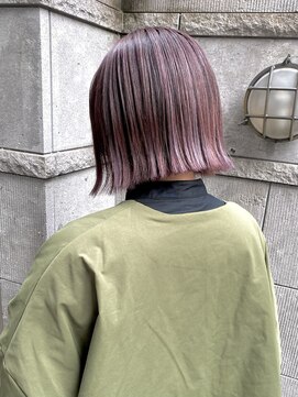 オロ(ORO) 【ORO】ハイライトボブ 益子[恵比寿美容室20代30代40代50代]