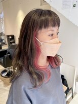 アイル ヘア(AiRU hair) インナーカラー【カシスピンク】