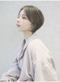 外ハネボブ/美髪のススメ/韓国マッシュ/ブルーブラック/髪質改善