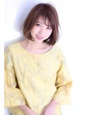 イメージチェンジで可愛い大人ボブ